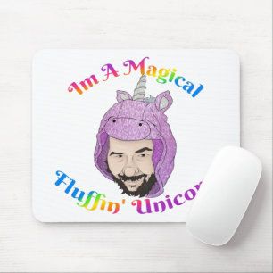 Zer0's Magical Fluffin Unicorn Mousepad Muismat