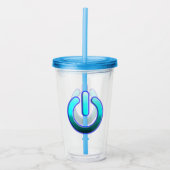 Zer0's Power Acrylgetumbler Acryl Drinkbeker (Voorkant)