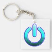 Zer0's Power Acrylic Sleutelhanger (Voorkant)