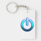 Zer0's Power Acrylic Sleutelhanger (Voorkant)