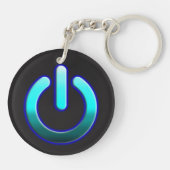 Zer0's Power Acrylic Sleutelhanger (Achterkant)