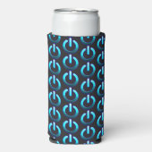 Zer0's Power Foam Slim Seltzer Koelbox Blikjeskoeler (Seltzer Voorkant)