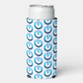 Zer0's Power Foam Slim Seltzer Koelbox Blikjeskoeler (Seltzer Voorkant)