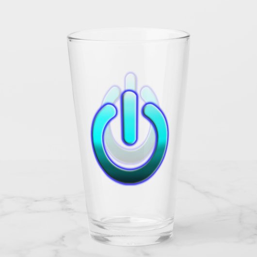 Zer0's Power Glass Cup Glas (Voorkant)