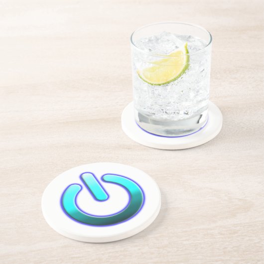 Zer0's Power Sandstone Onderzetter (Zijkant)