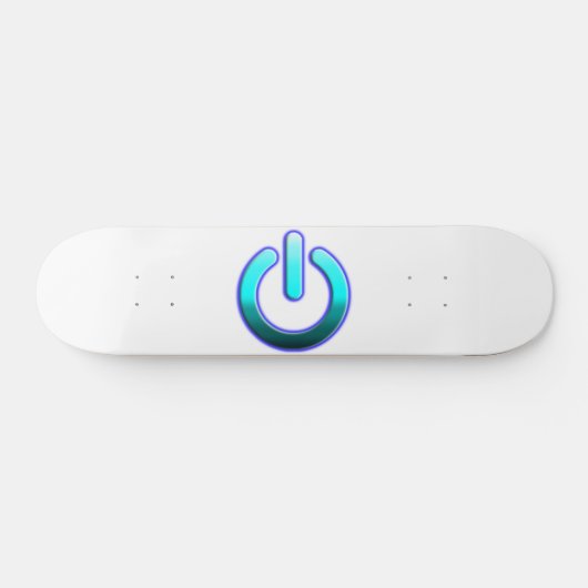 Zer0's Power Skateboard Deck (Horizontaal)