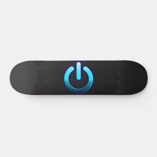 Zer0's Power Skateboard Deck (Horizontaal)
