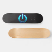 Zer0's Power Skateboard Deck (Horizontaal)