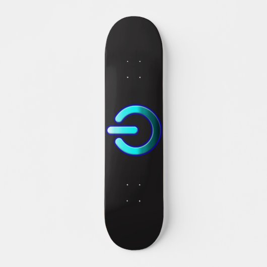 Zer0's Power Skateboard Deck (Voorkant)