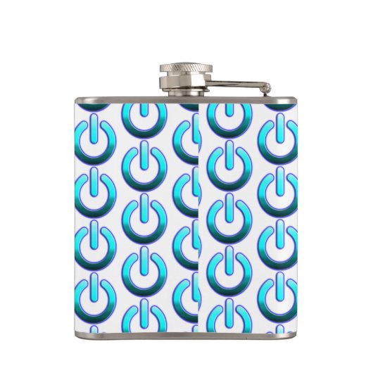 Zer0's Power Vinyl Wrapped Flask Heupfles (Achterkant)