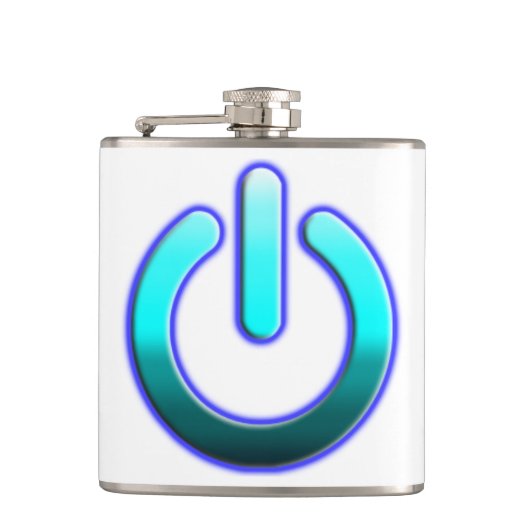 Zer0's Power Vinyl Wrapped Flask Heupfles (Voorkant)