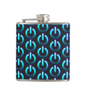 Zer0's Power Vinyl Wrapped Flask Heupfles (Voorkant)
