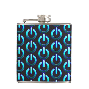 Zer0's Power Vinyl Wrapped Flask Heupfles