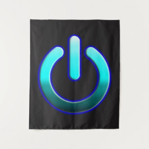 Zer0's Power Wall Tapestry Wandkleed