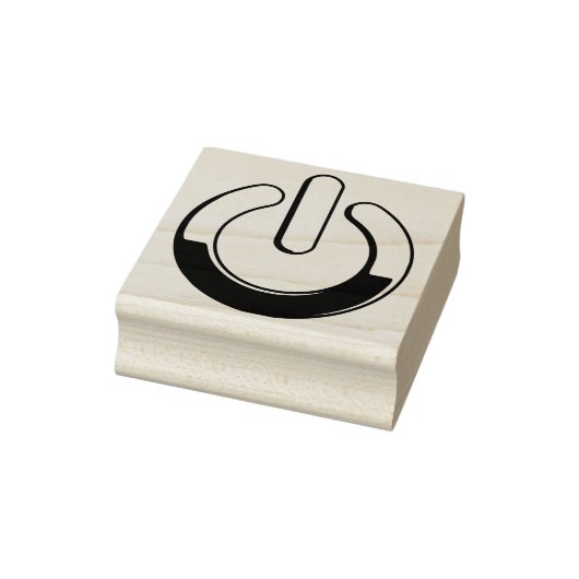 Zer0's Power Wood Art Stamp Rubberstempel (Stempel)