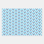 Zer0's Power Wrapping Paper Flat Sheet Set van 3 (Voorkant 3)