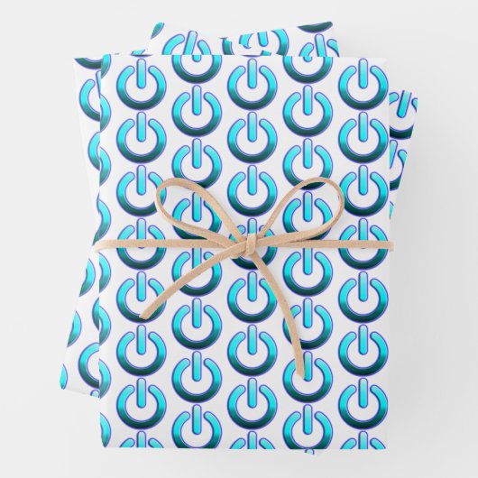 Zer0's Power Wrapping Paper Flat Sheet Set van 3 (In situ)