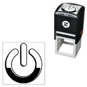 Zer0's Power Zelfinking Rubber Stamp Zelfinktende Stempel (In situ)