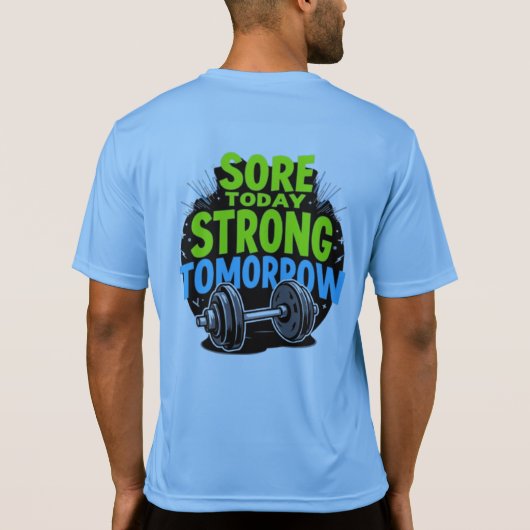 zere vandaag sterk morgen.jpg T-Shirt (Achterkant)