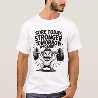 "Zere vandaag, sterker morgen (waarschijnlijk)" T-shirt