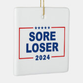 Zere verliezer 2024 keramisch ornament (Rechts)