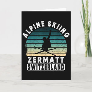 Zermatt alpineskiën Zwitserland Bergen Zwitsers Kaart