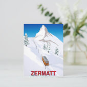 Zermatt Briefkaart (Staand voorkant)