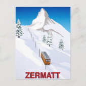 Zermatt Briefkaart (Voorkant)