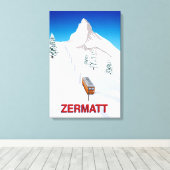 Zermatt Canvas Afdruk (Insitu (Houten vloer))