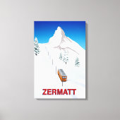 Zermatt Canvas Afdruk (Voorkant)