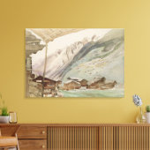 Zermatt Canvas Afdruk (Insitu (Woonkamer))