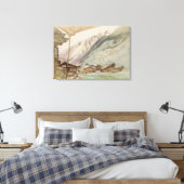 Zermatt Canvas Afdruk (Insitu (Slaapkamer))