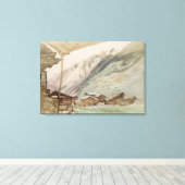 Zermatt Canvas Afdruk (Insitu (Houten vloer))