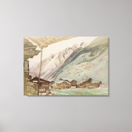 Zermatt Canvas Afdruk (Voorkant)