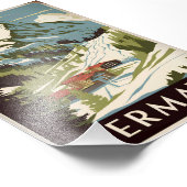 Zermatt  foto afdruk (Hoek)