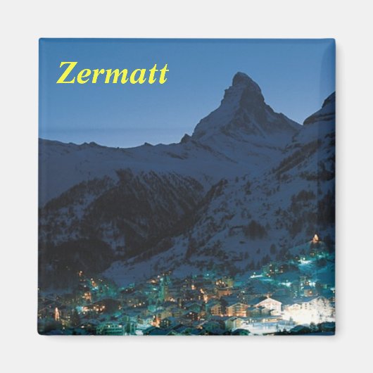 Zermatt magneet (Voorkant)