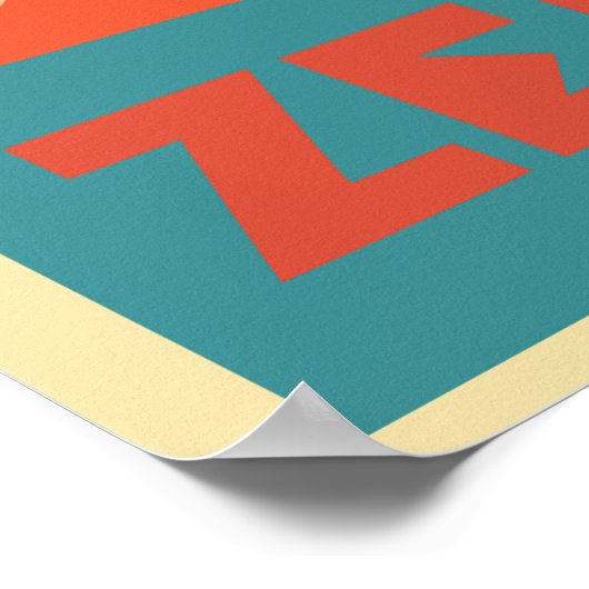 Zermatt, Matterhorn, Zwitserland,Ski Poster (Hoek)