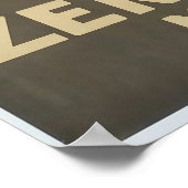 Zermatt, Mont Cervin, Zwitserland,Ski Poster (Hoek)