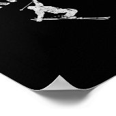 Zermatt Ski Oude Skisport Zwitsers Klein Problemho Poster (Hoek)