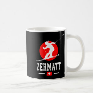 Zermatt Skigebied Alpen Zwitserse Bergen Zwitserla Koffiemok