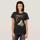 Zermatt Skischans T-shirt (Voorkant volledig)
