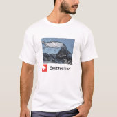 Zermatt souvenir T Shirt (Voorkant)