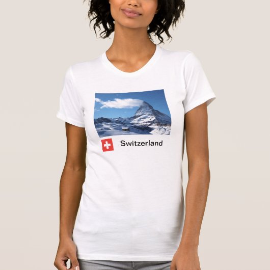Zermatt souvenir T Shirt (Voorkant)