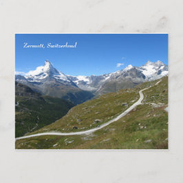 Zermatt Swiss Alps Matterhorn Briefkaart