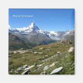 Zermatt Swiss Alps Matterhorn uitzicht Magneet (Voorkant)