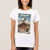 Zermatt  t-shirt (Voorkant)