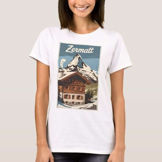 Zermatt t-shirt (Voorkant)