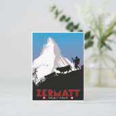 Zermatt, Valais, Suisse Briefkaart (Staand voorkant)