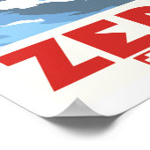 Zermatt,Valais,Suisse,Ski Poster (Hoek)