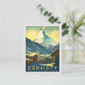 Zermatt - Verover de majestueuze Matterhorn Briefkaart (Staand voorkant)